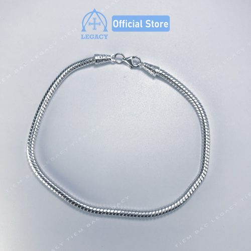 Lắc Tay Mì Đôi Bạc s925 - Hình ảnh 2