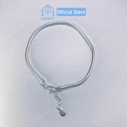 Lắc Tay Mì Đôi Bạc s925 - Hình ảnh 3