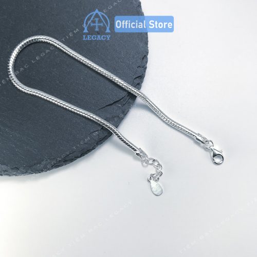 Lắc Tay Mì Đôi Bạc s925 - Hình ảnh 4