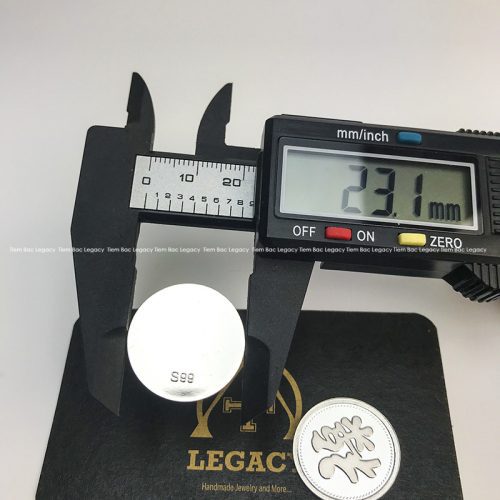Đồng Bạc Chữ Phúc Lộc Thọ Bạc Tinh Khiết - Hình ảnh 9