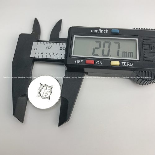 Đồng Bạc Cạo Gió Chữ Phúc - Hình ảnh 4