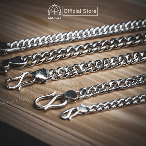 Lắc Tay Cuban Bạc 925 - Hình ảnh 5