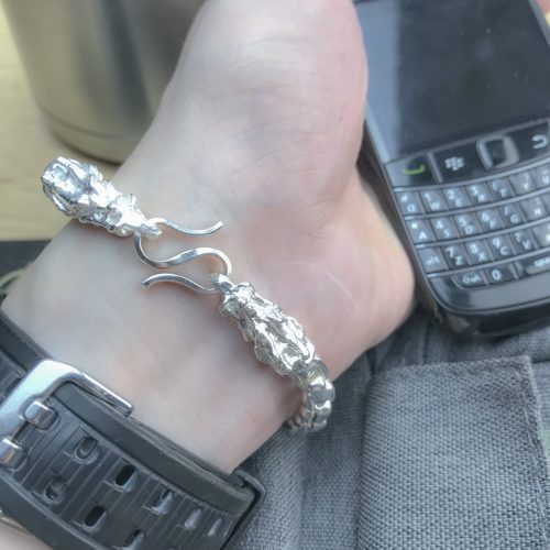 Lắc Tay Rồng Bạc Ta s99 - Hình ảnh 5