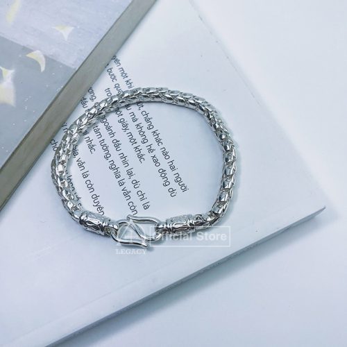 Lắc Xà Tích Nam Bạc s925 - Hình ảnh 2