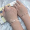 Lắc Tay Mì Đôi Bạc s925