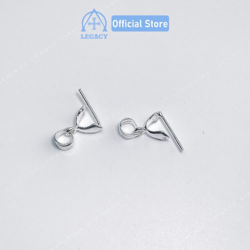 Móc Bạc Rời Gắn Mặt Đá - Tỳ Hưu - Hình ảnh 4