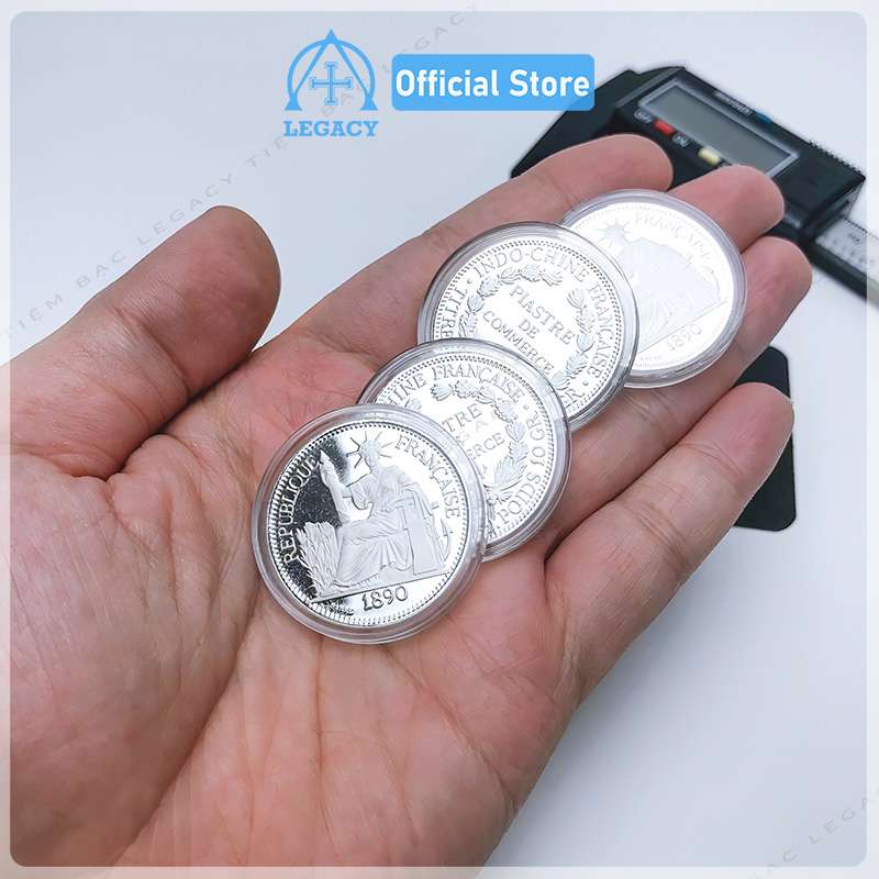 Đồng Bạc Trắng Hoa Xòe s999 - Hình ảnh 8