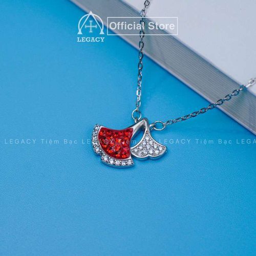 Dây Chuyền Chiếc Lá Nhật Bạc Italy s925 - Hình ảnh 4