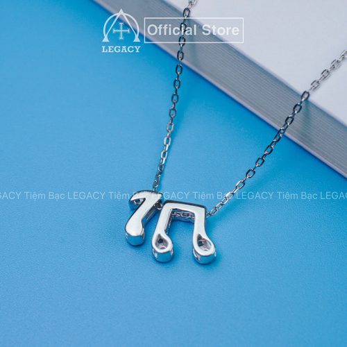 Dây Chuyền Note Nhạc Bạc Italy s925 - Hình ảnh 2